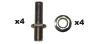 Picture of Drive Sprocket Rear Bolt/Stud for 1978 Honda CB 250 T-1 Dream