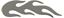 Picture of Flame Trim 80mm x 22.5mm Adhesive (Pair)