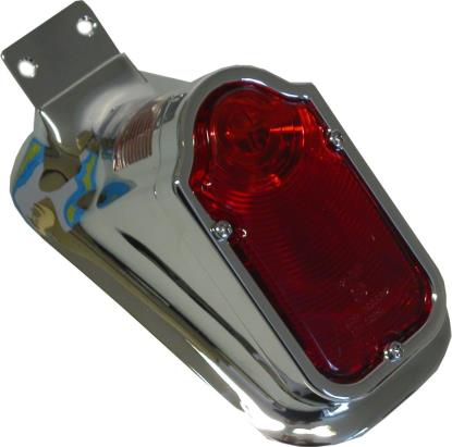 Picture of Custom Rear Stop Light Taillight Tombstone with Stop & Tail Bulb & Bra