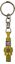 Picture of Key Ring Spark Plug with Light Gold