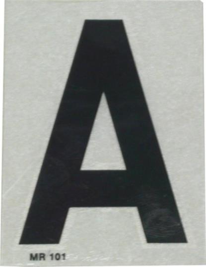 Picture of Letter 'A' for Plastic Plate (Per 50)