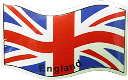 Picture of Sticker England Flag 75mm x 115mm