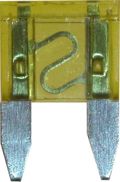 Picture of Mini Fuse Blade 20 Amp (Per 10)