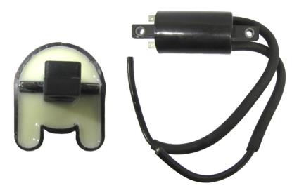 Picture of Ignition Coil 12v CDI Twin Lead 2 Spade Connectors (100mm)