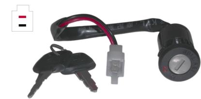 Picture of Ignition Switch Honda CG125 Brazil 01-09 (2 Wires)