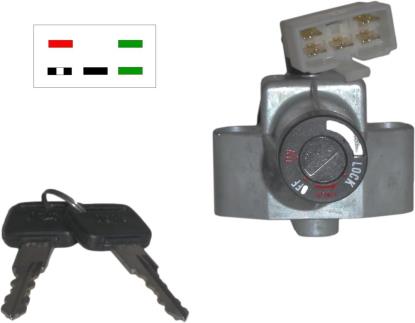 Picture of Ignition Switch for 1992 Honda SH 75 Scoopy