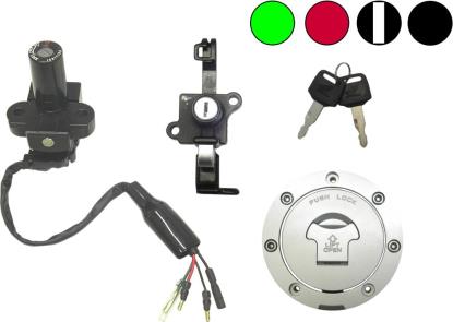 Picture of Ignition Switch & Tank Cap Honda NSR125 94 Onwards 4 Wires (Pair)
