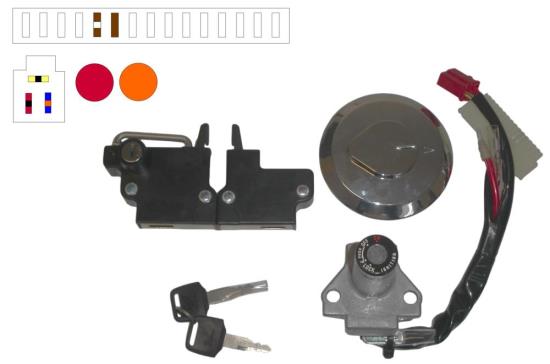 Picture of Ignition Switch for 1983 Honda VT 250 FD