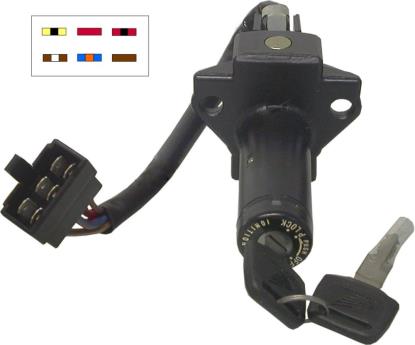 Picture of Ignition Switch Honda VF750S 6 Wires