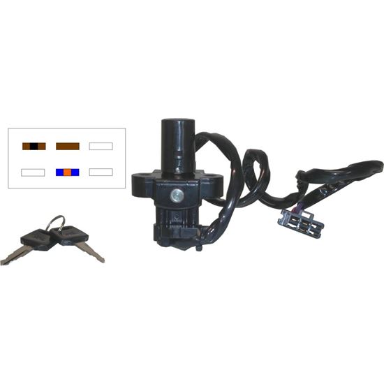 Picture of Ignition Switch for 1998 Honda CBR 900 RRW Fireblade (SC33) (918cc)