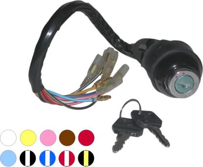 Picture of Ignition Switch for 1979 Kawasaki KM 100 A4