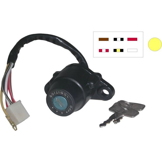 Picture of Ignition Switch for 1980 Kawasaki KE 125 A7