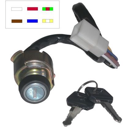 Picture of Ignition Switch for 1977 Kawasaki (K)Z 900 A5