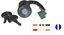 Picture of Ignition Switch Suzuki FZ50, FS50 80-82 (7 Wires)
