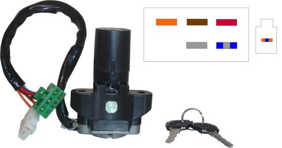 Picture of Ignition Switch for 1990 Suzuki RGV 250 L (VJ21)