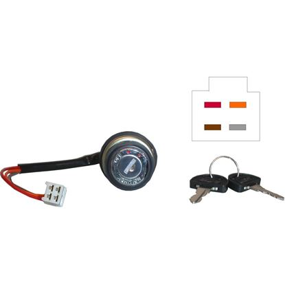 Picture of Ignition Switch for 1969 Suzuki T 350 'Rebel' (Mark I) (2T)