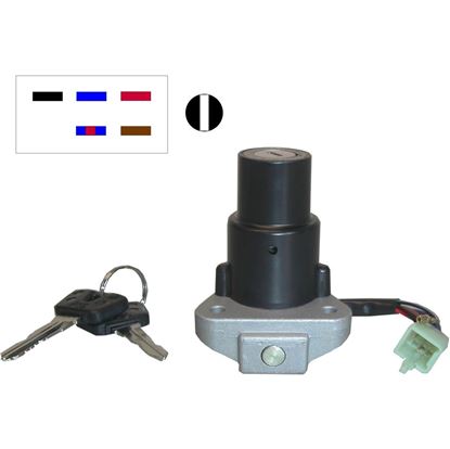 Picture of Ignition Switch for 1984 Yamaha RD 500 LC (1GE)