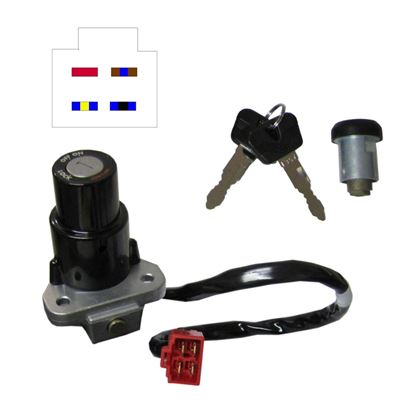 Picture of Ignition Switch for 2009 Yamaha YZF-R 125 (EFI) (5D72)