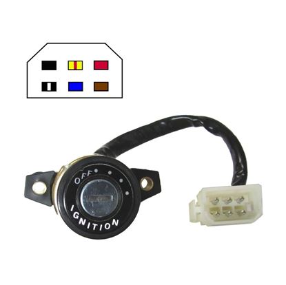 Picture of Ignition Switch for 1978 Yamaha RD 250 E (Front Disc & Rear Disc)