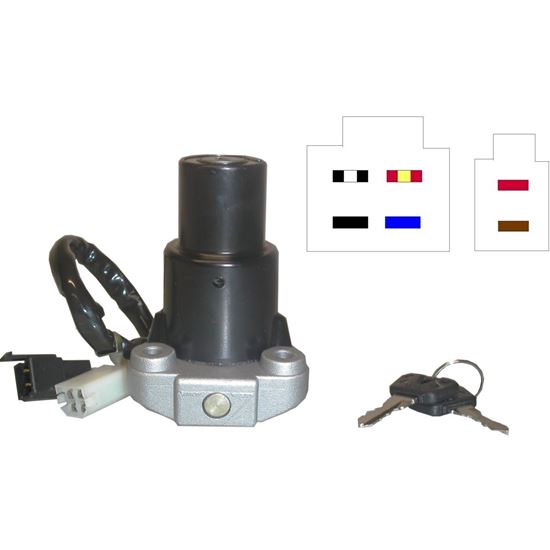 Picture of Ignition Switch for 1986 Yamaha SRX 600 (1XL) (Twin Shock)