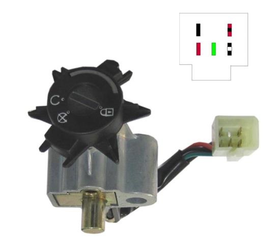 Picture of Ignition Switch Peugeot Ludix 50 (5 Wire)