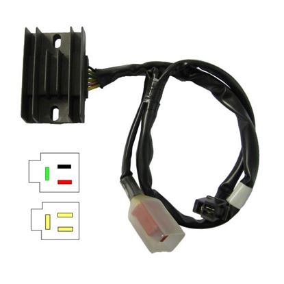 Picture of Regulator/Rectifier for 1988 Honda NX 250 J (MD21)