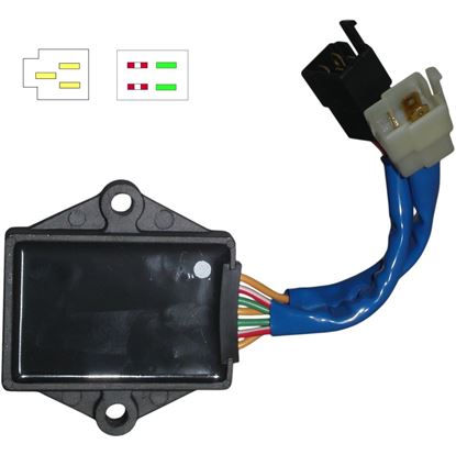 Picture of Regulator/Rectifier for 1987 Honda VFR 400 RH2 (NC24)