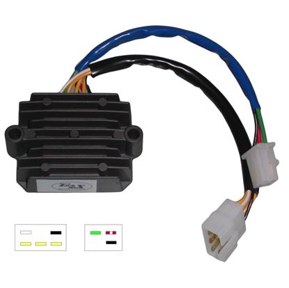 Picture of Regulator/Rectifier for 1982 Honda CBX 1000 C Mono Shock (SC06)