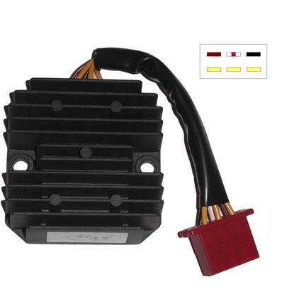 Picture of Regulator/Rectifier for 1997 Kawasaki BJ 250 C3 Estrella