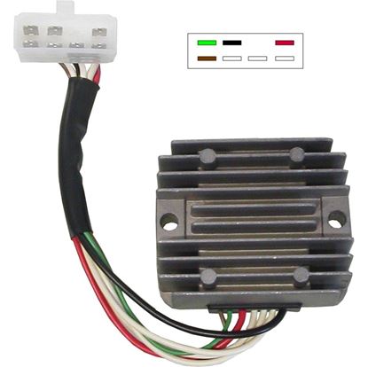 Picture of Regulator/Rectifier for 1983 Yamaha XJ 550 RK Seca