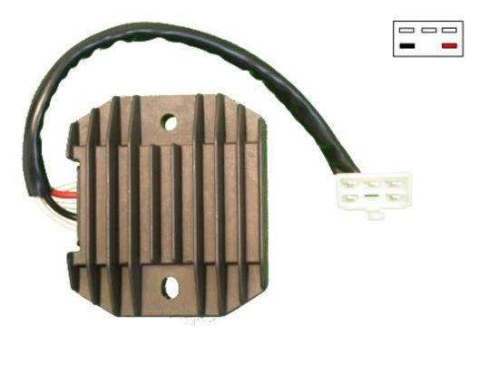 Picture of Regulator/Rectifier for 2001 Yamaha FZS 600 Fazer (5DMC)