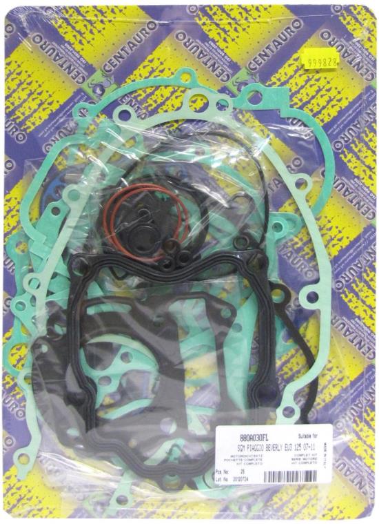 Picture of Full Gasket Set Kit Piaggio 125 Beverly 07-09, Carnaby 07-09, MP3 08-