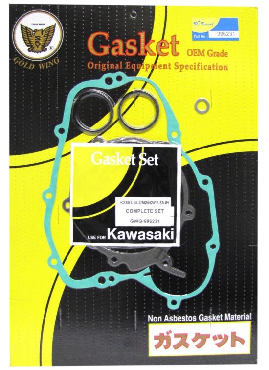 Picture of Gasket Set Full for 1989 Kawasaki KX 80 L2