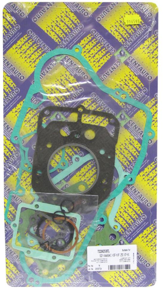 Picture of Full Gasket Set Kit Kawasaki KXF250A2 Tecate 4 87-88