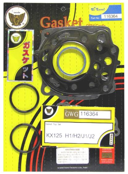 Picture of Gasket Set Top End for 1990 Kawasaki KX 125 H1