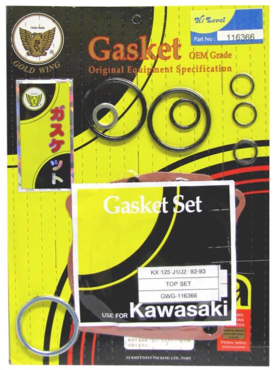 Picture of Gasket Set Top End for 1995 Kawasaki KX 125 K2