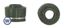 Picture of Valve Stem Seals OD-11.00mm ID-7.50mm Stem 4.50mm (Per 10)