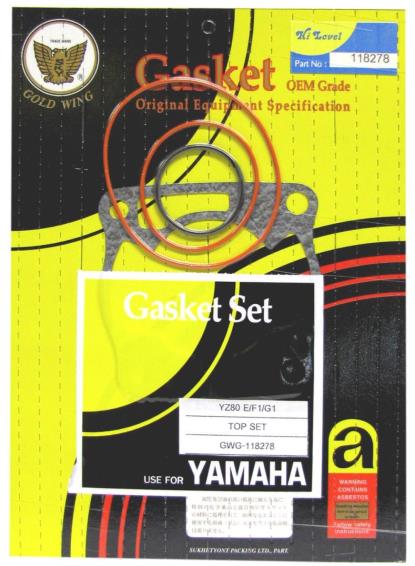 Picture of Gasket Set Top End for 2010 Yamaha YZ 85 Z