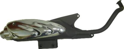 Picture of Exhaust SYM Shark125 Rear Drum Model 99-02