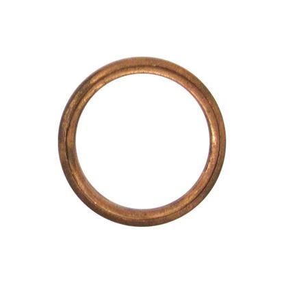 Picture of Exhaust Gasket Flat 1 for 1969 Suzuki T 305 'Raider' (2T) (Twin)