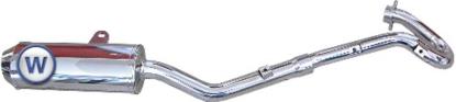 Picture of Exhaust Complete Stainless Honda CRF450 02-06