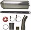 Picture of Exhaust Stainless Round Tailpipe for 4T (50mm push-on)
