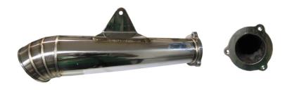 Picture of Stainless Steel GP Silencer Honda CBR125RR