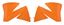 Picture of Radiator Scoops for 2003 KTM 250 EXC (Upside down Forks) (2T)