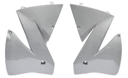 Picture of *Radiator Scoops Silver KTM 2+4 Stroke EXC 01-02
