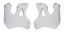 Picture of Radiator Scoops for 1997 Suzuki RM 125 V