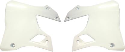 Picture of *Radiator Scoops White Yamaha YZ125, YZ250, WR250 96-01 (Pair)