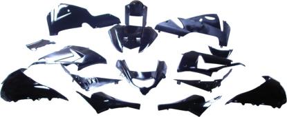 Picture of Fairing Complete Kawasaki ZX10R 2004-2005 (Black-15)
