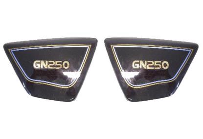 Picture of Side Panels Suzuki GN250 Black (Pair)