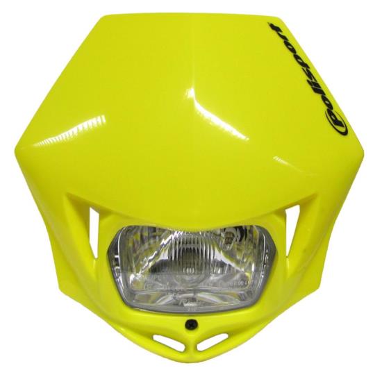 Picture of Headlight MMX Yellow (E-Marked)